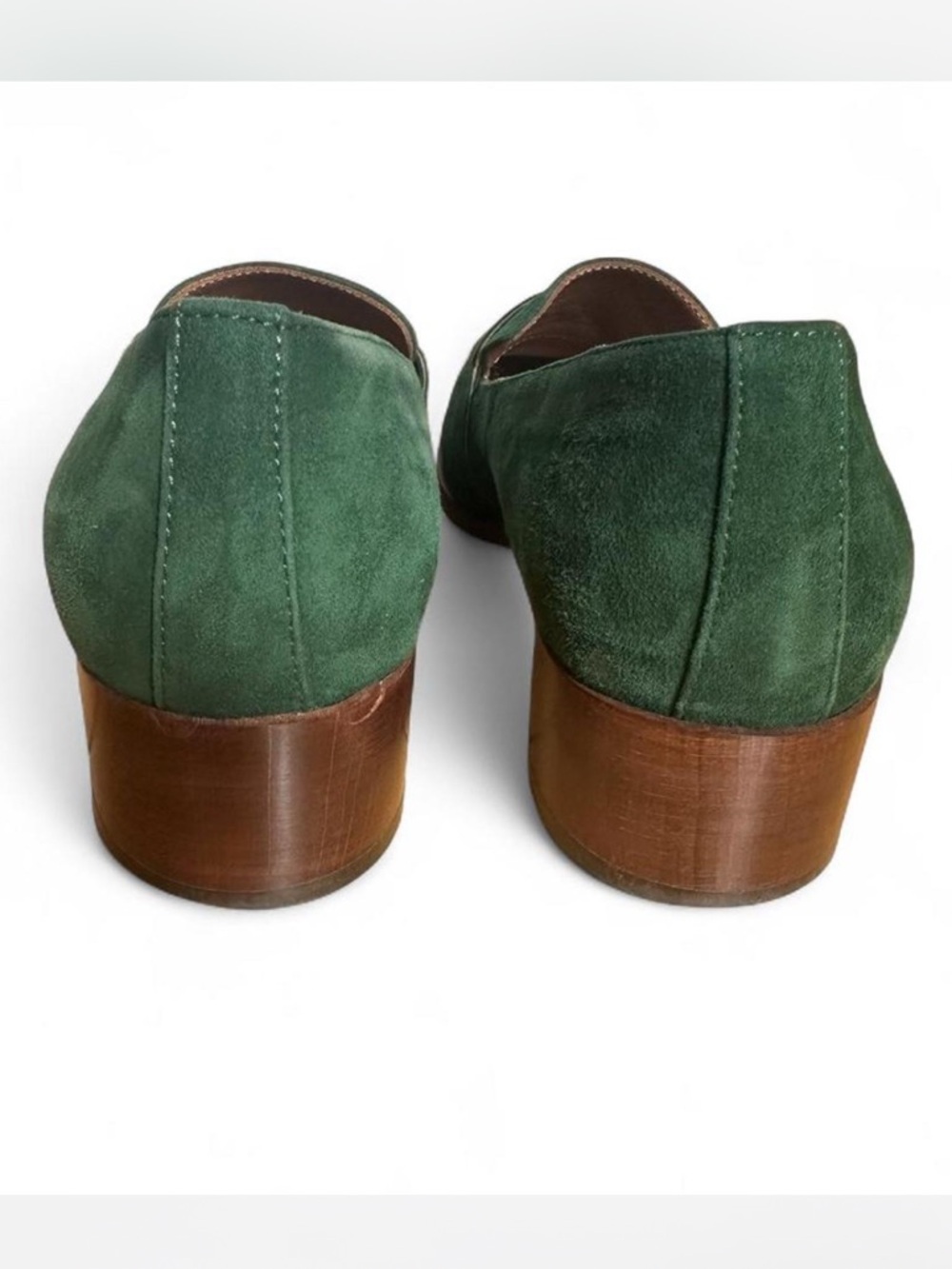 💜 Thelma Penny Loafers - Green (38) - Picture 3 of 7